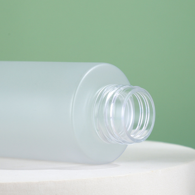 Manufacturer 200ml frosted plastic fashion shoulder skin care product packaging travel packaging fine mist small spray bottle