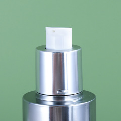 Manufacturer 50g cream bottle small waist style petg thickened cosmetic packaging material electroplating packing lotion cream bottle