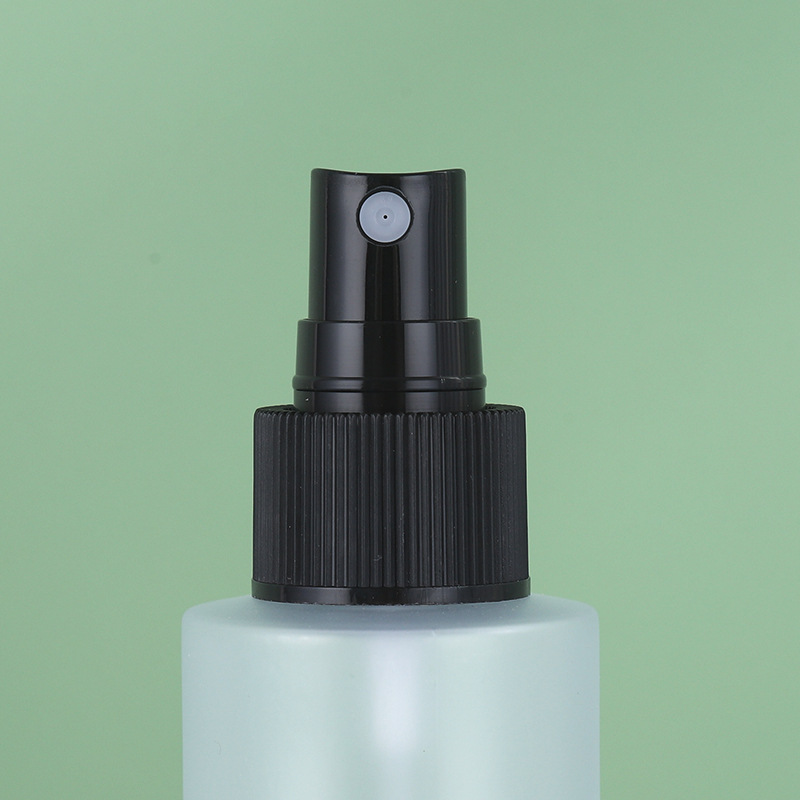 Manufacturer 200ml frosted plastic fashion shoulder skin care product packaging travel packaging fine mist small spray bottle