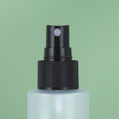 Manufacturer 200ml frosted plastic fashion shoulder skin care product packaging travel packaging fine mist small spray bottle