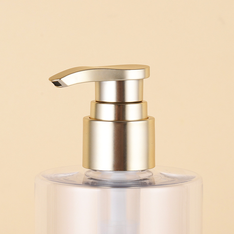 350ml hand sanitizer bottle transparent plastic round flat shoulder wash packaging material bathroom dispenser hand sanitizer bottle