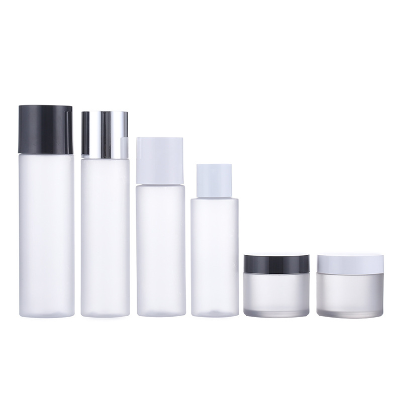Essence bottle Fashion frosted plastic cosmetic packaging travel packaging toner lotion essence bottle