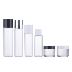 Essence bottle Fashion frosted plastic cosmetic packaging travel packaging toner lotion essence bottle