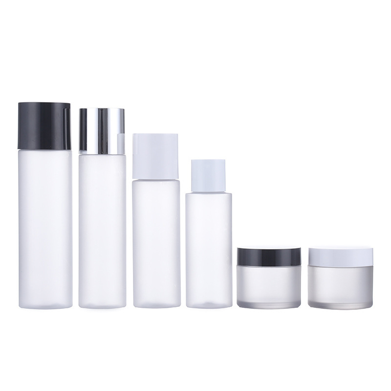 Essence bottle Fashion frosted plastic cosmetic packaging travel packaging toner lotion essence bottle