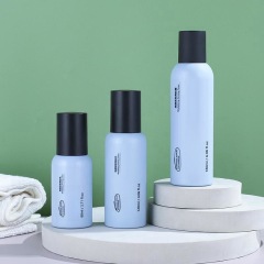 Lotion bottle round PETG thickened plastic skin care packaging material toner lotion press bottle