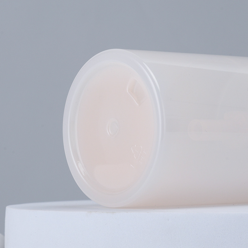 PET Plastic Cylinder Pump Bottle 350ml/12oz
