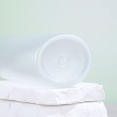 Clear PET Plastic Oval Flat Pump Bottle 300ml/12oz