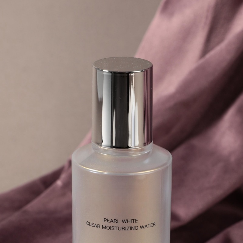 Lotion bottle transparent PETG thick wall oblique shoulder light luxury skin care product packaging material pure dew essence lotion bottle