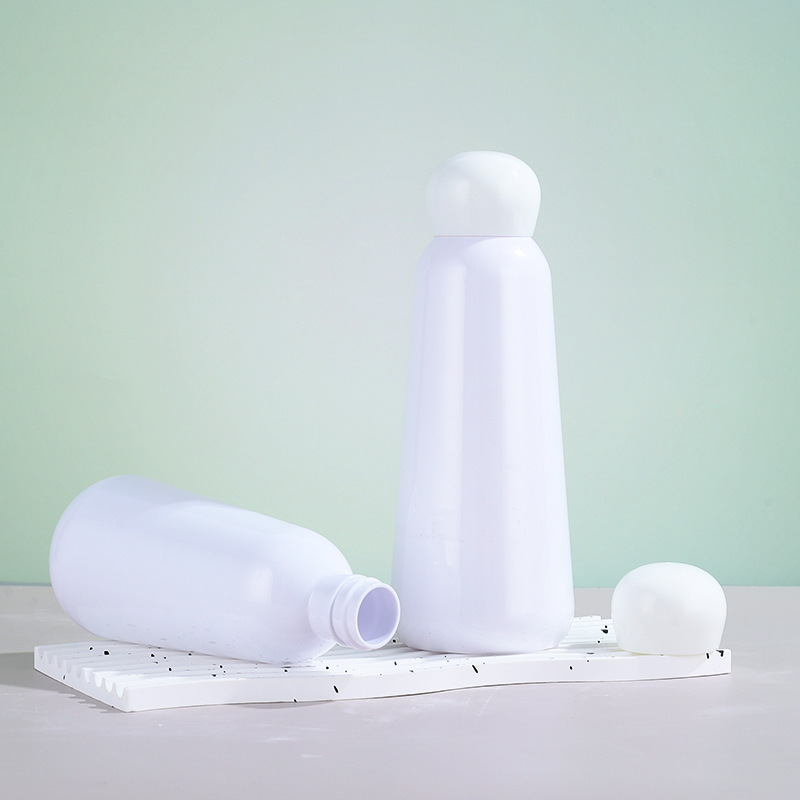Manufacturer 500ml fragrance beads bottle white plastic round daily chemical packaging material laundry detergent fragrance beads bottle