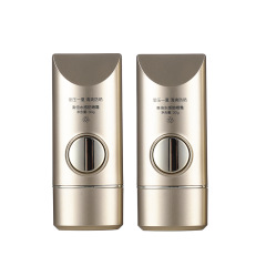 30ml sunscreen bottle Creative button plastic cosmetic packaging material oval packaging summer sunscreen bottle