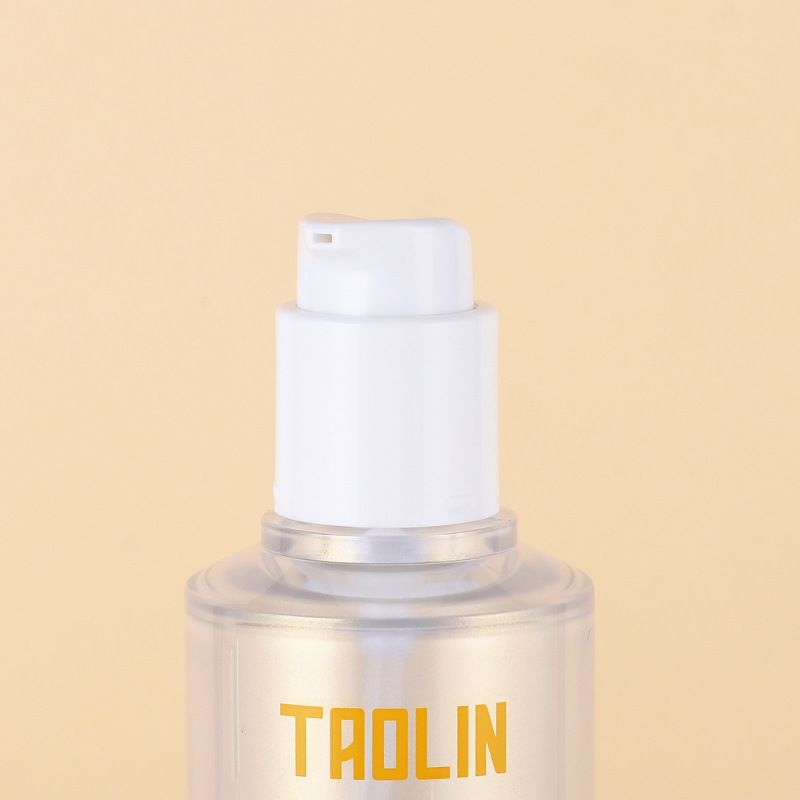 Manufacturer light luxury transparent PETG thick wall skin care packaging material packaging dropper cream essence lotion cosmetic bottle