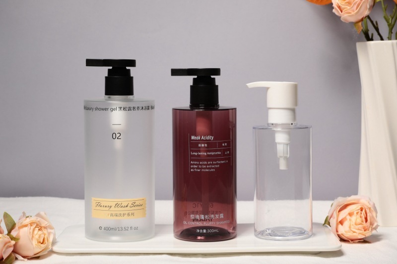 Manufacturer 200ml lotion bottle petg thick wall skin care packaging material high-grade press hotel bath oil lotion bottle