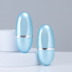 30ml sunscreen bottle Creative plastic cosmetic packaging double layer oval foundation isolation sunscreen bottle