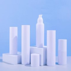Spray bottle white card cover plastic skin care product packaging travel packaging lotion fine mist spray bottle