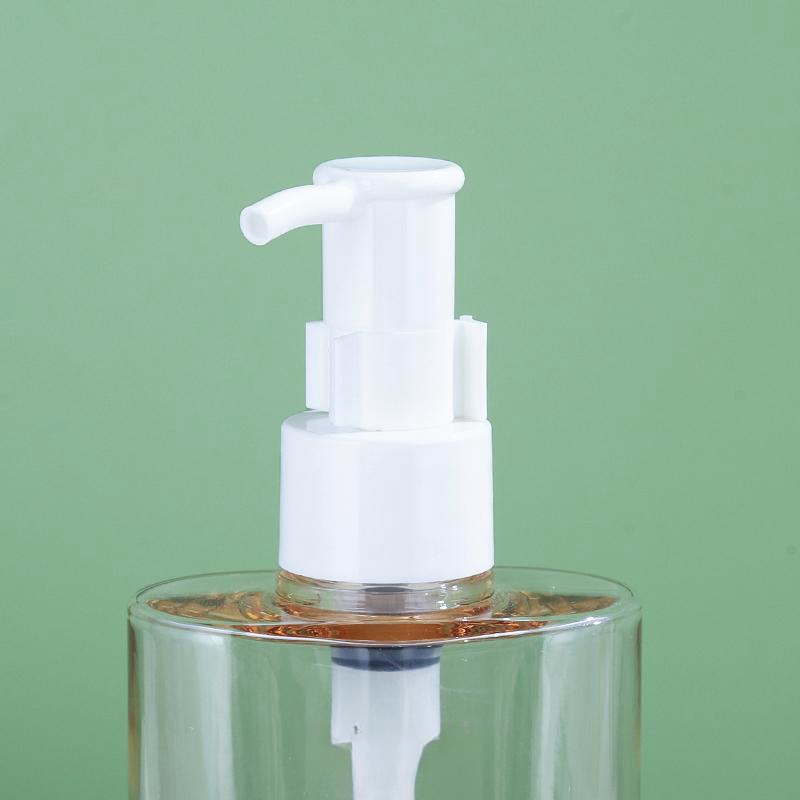 New 150ml body lotion bottle transparent PETG oval skin care packaging material high-grade makeup remover body lotion bottle