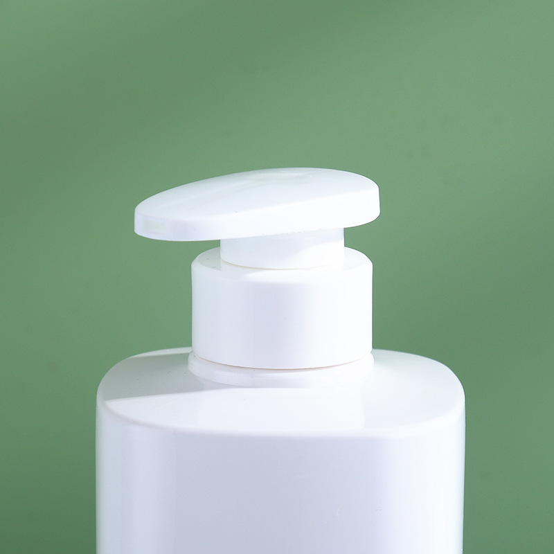 500ml shampoo bottle white push plastic daily necessities packaging square shower gel shampoo bottle
