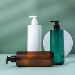 Hand sanitizer bottle Translucent plastic press wash packaging material high-end hotel hand sanitizer bottle