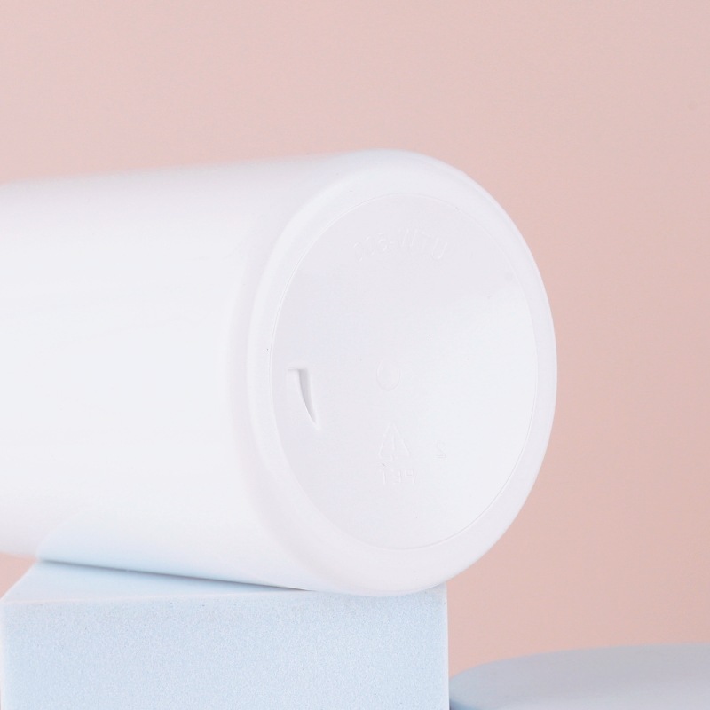 Manufacturer 400ml shampoo bottle simple plastic washing and care packaging material thickened white homestay bath shampoo bottle