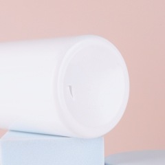 Manufacturer 400ml shampoo bottle simple plastic washing and care packaging material thickened white homestay bath shampoo bottle