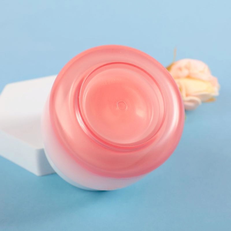 Manufacturer 50g cream bottle light luxury PETG thick wall cosmetic packaging round double layer packaging mask cream bottle