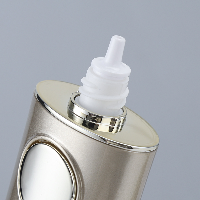 30ml sunscreen bottle Creative button plastic cosmetic packaging material oval packaging summer sunscreen bottle