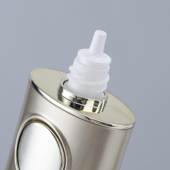 30ml sunscreen bottle Creative button plastic cosmetic packaging material oval packaging summer sunscreen bottle