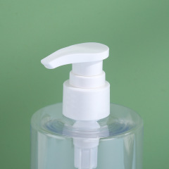 350ml hand sanitizer bottle transparent plastic round flat shoulder wash packaging material bathroom dispenser hand sanitizer bottle