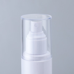 Spray bottle white card cover plastic skin care product packaging travel packaging lotion fine mist spray bottle