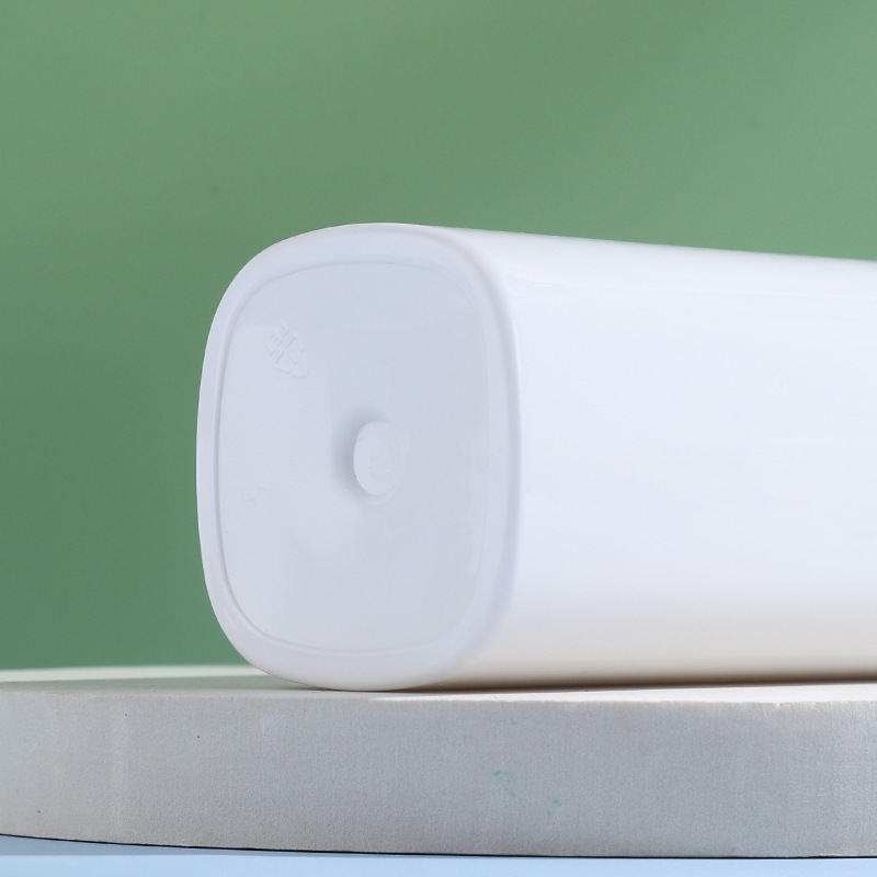 500ml shampoo bottle white push plastic daily necessities packaging square shower gel shampoo bottle