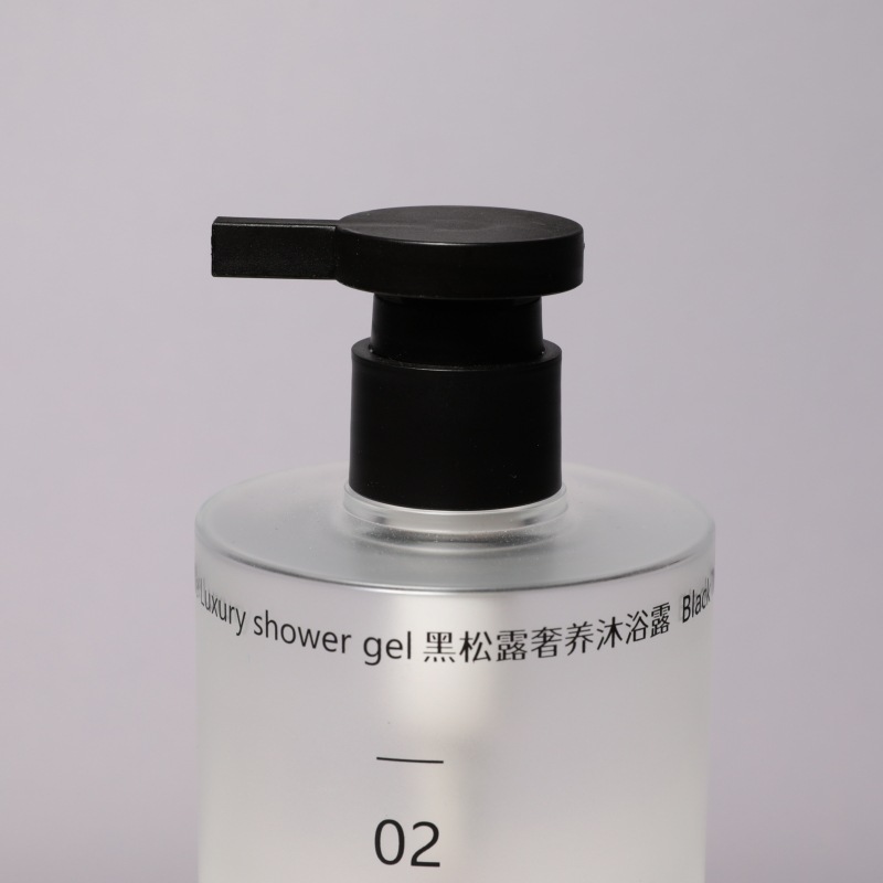 Manufacturer 200ml lotion bottle petg thick wall skin care packaging material high-grade press hotel bath oil lotion bottle