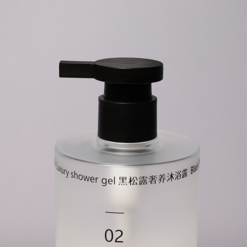 Manufacturer 200ml lotion bottle petg thick wall skin care packaging material high-grade press hotel bath oil lotion bottle