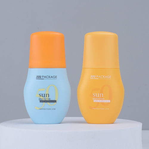 50ml Makeup Cream Bottle Fashion Squeeze Plastic Cosmetic Packaging Travel Portable Summer Makeup Cream Bottle