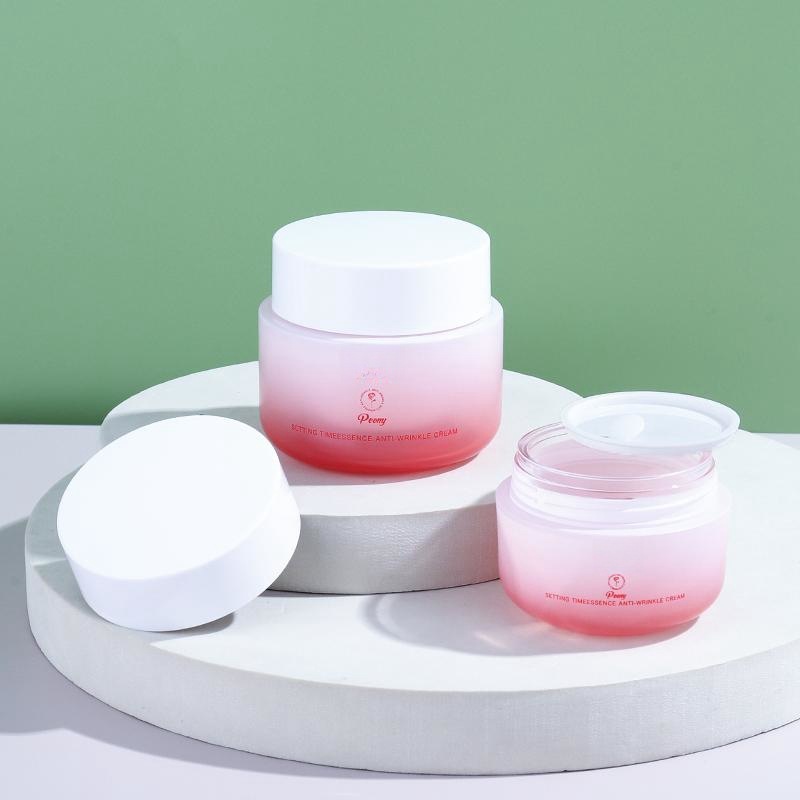 Lotion bottle transparent plastic skin care packaging travel packaging press dropper essence lotion bottle
