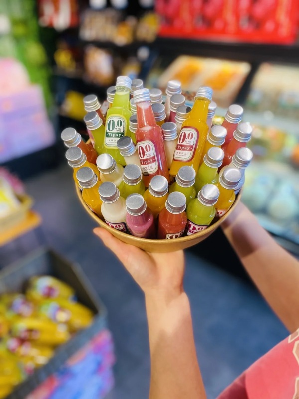 Coffee bottle 50ml disposable transparent plastic bottle with cover pet creative small wine bottle beverage cup