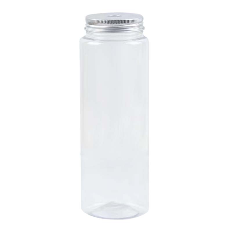 Juice milk tea bottle 500ml PET plastic bottle disposable transparent net red beverage bottle in stock
