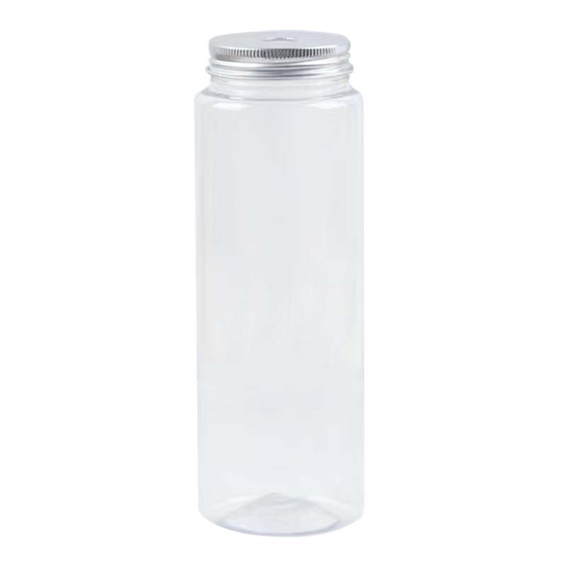 Juice milk tea bottle 500ml PET plastic bottle disposable transparent net red beverage bottle in stock