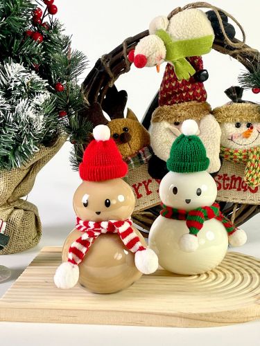 Creative new Christmas milk tea cup disposable transparent pet plastic bottle Christmas Eve cute milk cup