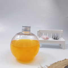 Spherical bottle disposable beverage watermelon bottle 500ml milk tea bottle cold brew tea pet bottle plastic bottle 200ml