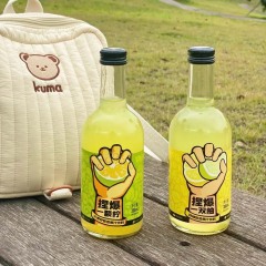 Food grade 500ml vodka plastic bottle disposable juice cup pet cold brew tea bottle oil orange bottle