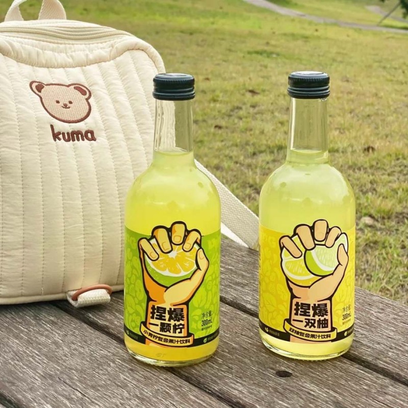Food grade 500ml vodka plastic bottle disposable juice cup pet cold brew tea bottle oil orange bottle