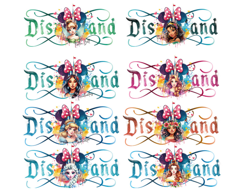 DTF cup sticker UV crystal sticker transfer sticker crystal label 20oz 16oz DTF water crystal label