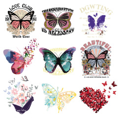 Hot-selling crystal cup stickers, uv dtf transfer stickers, tear-off cartoon logo waterproof label stickers, can be customized with drawings