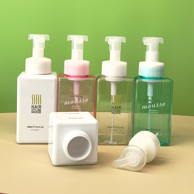 PETG Plastic Square Foam Soap Bottles 250ml 450ml