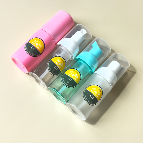 PET Plastic Cylinder Foam Soap Bottles 30ml 150ml 200ml