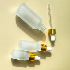 Frosted Glass Dropper Bottle 5ml 10ml 15ml 20ml 30ml 50ml 100ml