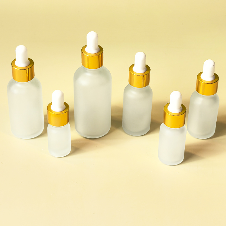 Frosted Glass Dropper Bottle 5ml 10ml 15ml 20ml 30ml 50ml 100ml