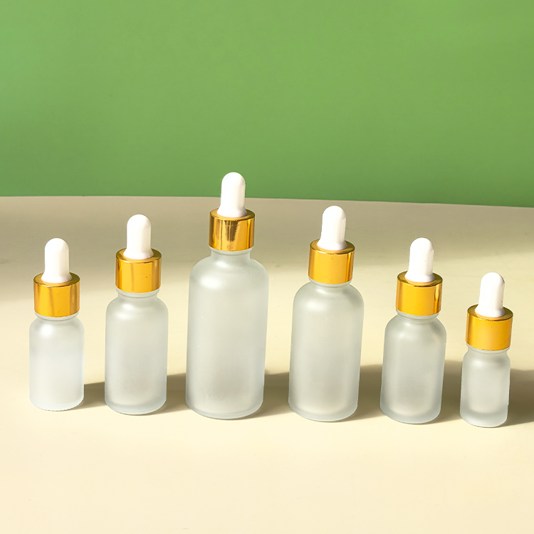 Frosted Glass Dropper Bottle 5ml 10ml 15ml 20ml 30ml 50ml 100ml