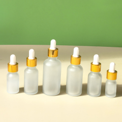 Frosted Glass Dropper Bottle 5ml 10ml 15ml 20ml 30ml 50ml 100ml
