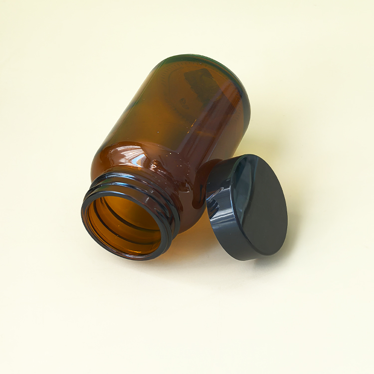60CC 75cc 100cc 120cc 150cc 200cc Wide Mouth Brown Vitamin Supplement Jar Glass Pill Packer Bottle Amber Bottle Custom Label