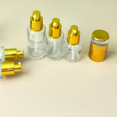 20ML30ML40ML50ML60ML80ML100ML120ML transparent thickened glass cosmetic essence lotion bottle press spray bottle wholesale